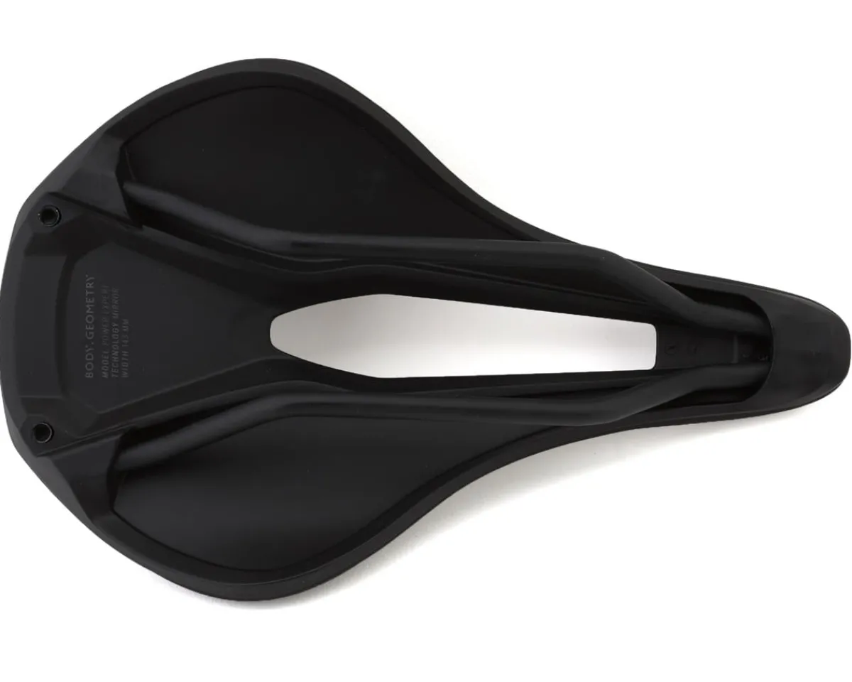 Specialized Saddles & Seats|Power Expert w/ Mirror Saddle (Black) (Titanium Rails) (3D-Printed) (143mm)