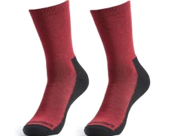 Specialized Clothing Accessories|Shoes, Socks, & Footwear|Primaloft Lightweight Tall Logo Socks (Maroon) (S)