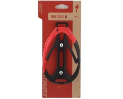 Specialized Bottle Cages & Mounts|Rib Cage II Water Bottle Cage (Matte Black/Flo Red)