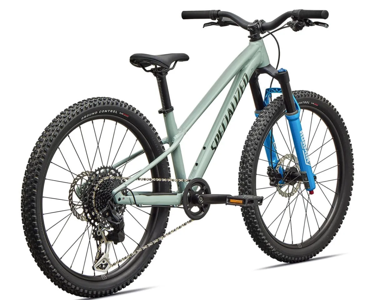 Specialized Kids Bikes|Specialized Bikes|Riprock Comp 24" Kids Mountain Bike (Agave Grey/Oak Green Metallic) (24")