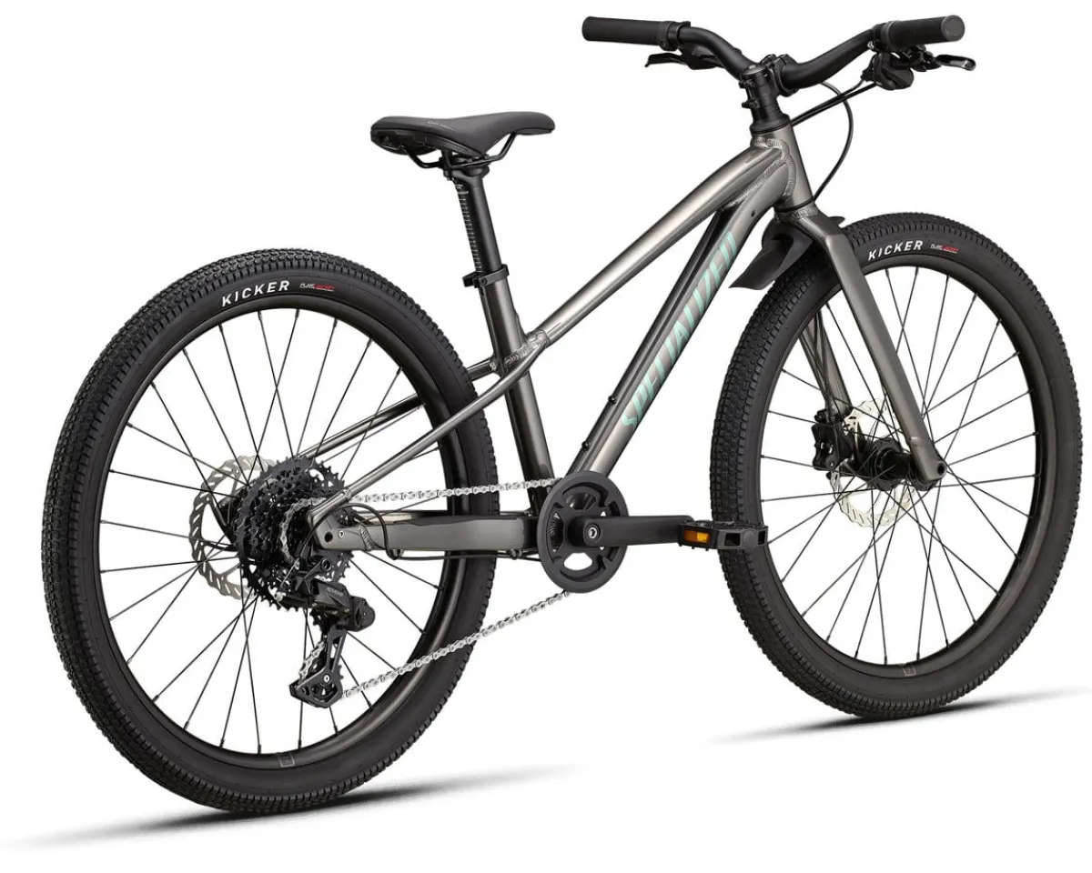 Specialized Kids Bikes|Specialized Bikes|Riprock 24" Kids Mountain Bike (Gloss Smoke/Fjord Metallic) (24")