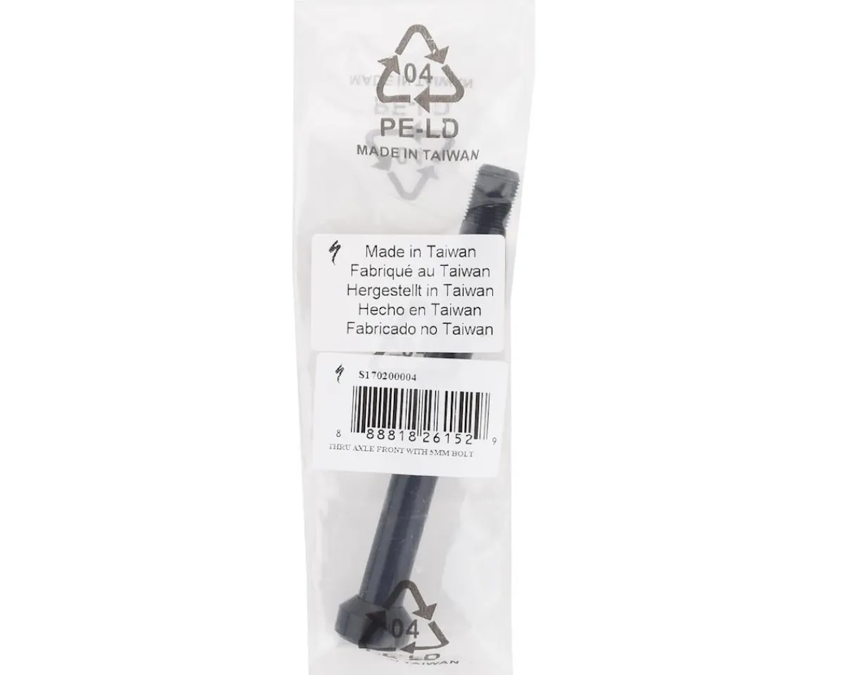 Specialized Wheels & Parts|Suspension|Road Thru Axle w/ 5mm Bolt On (Black) (12 x 100mm)