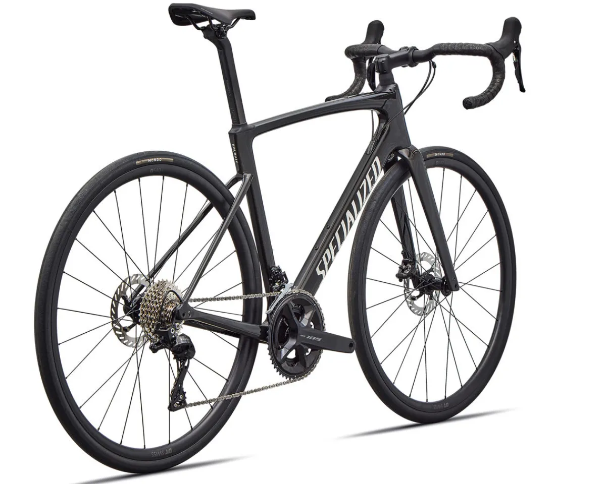 Specialized Road Bikes|Specialized Bikes|Roubaix SL8 Sport (Gloss Obsidian Metallic/Dune White) (56cm) (Shimano 105)