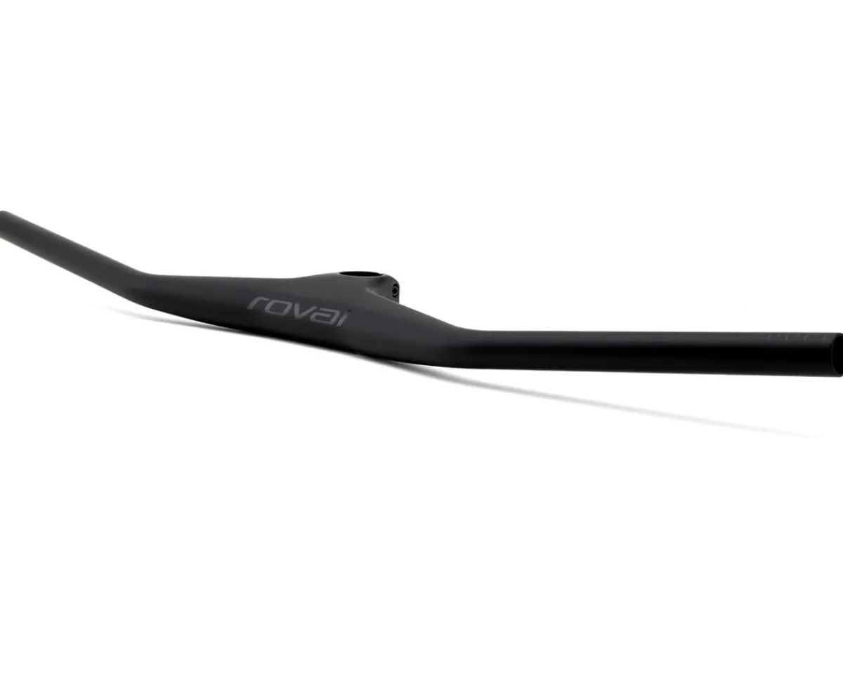Specialized Handlebars|Roval Control II Cockpit (Satin Carbon/Gloss Black Chrome) (60mm) (760mm) (3/9° Sweep)
