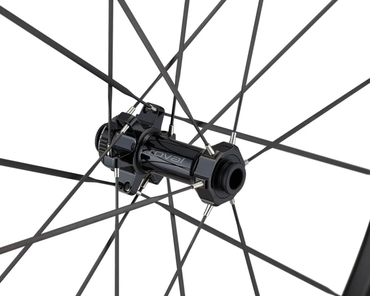 Specialized Wheels & Parts|Roval Terra Aero CLX Gravel Wheel (Satin Carbon/Gloss Black) (Front) (700c) (Centerlock) (Tubeless)