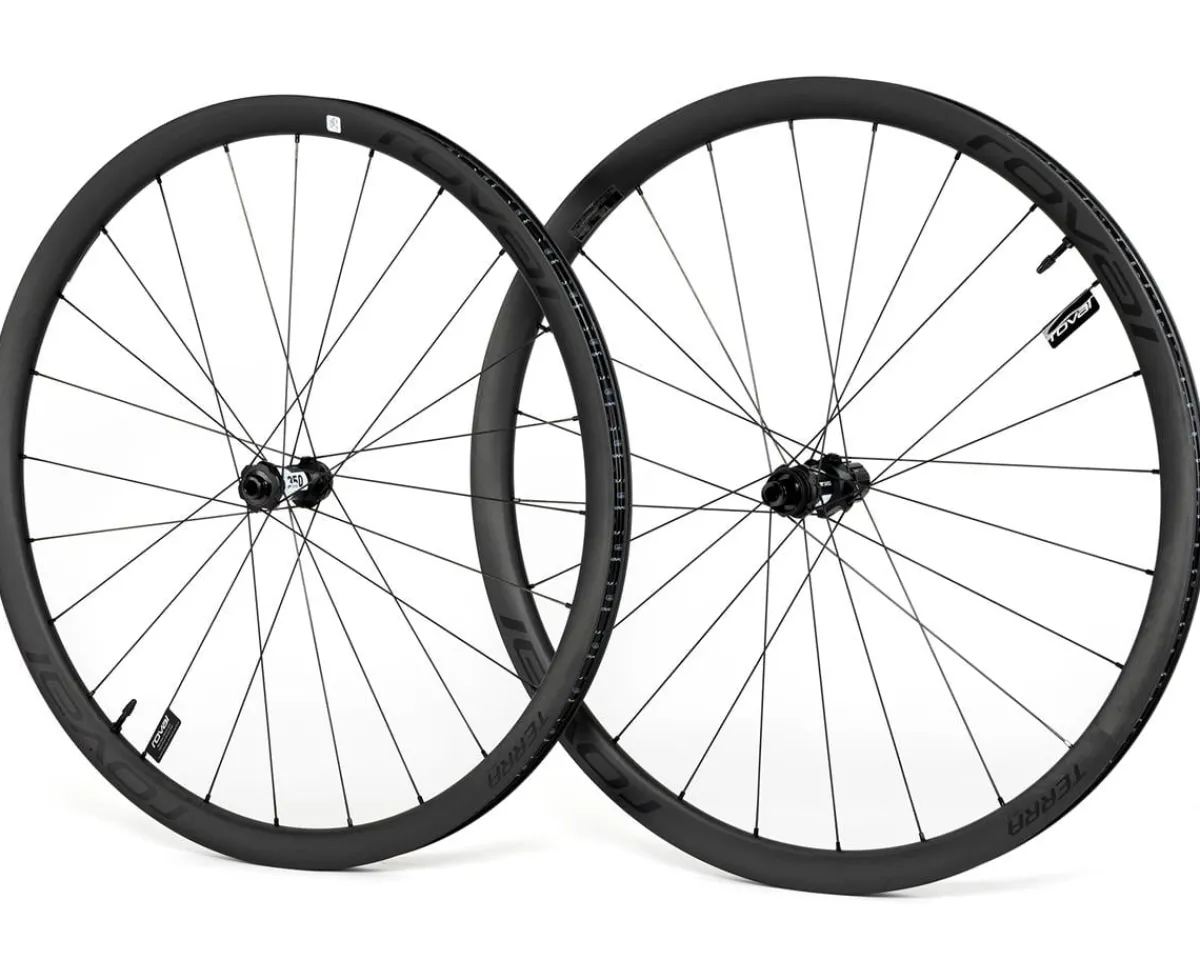 Specialized Wheels & Parts|Roval Terra CL Wheelset (Satin Carbon/Satin Charcoal) (Centerlock) (Tubeless)
