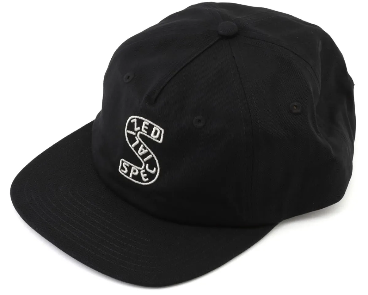 Specialized Casual Clothing|S-Graphic 5 Panel Pinch Front Hat (Black) (Universal Adult)