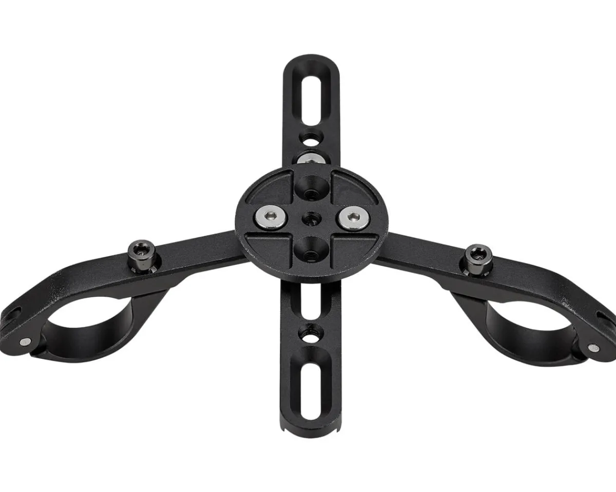 Specialized Handlebars|Shiv Disc Between The Arms Computer Mount (Black) (For Garmin)