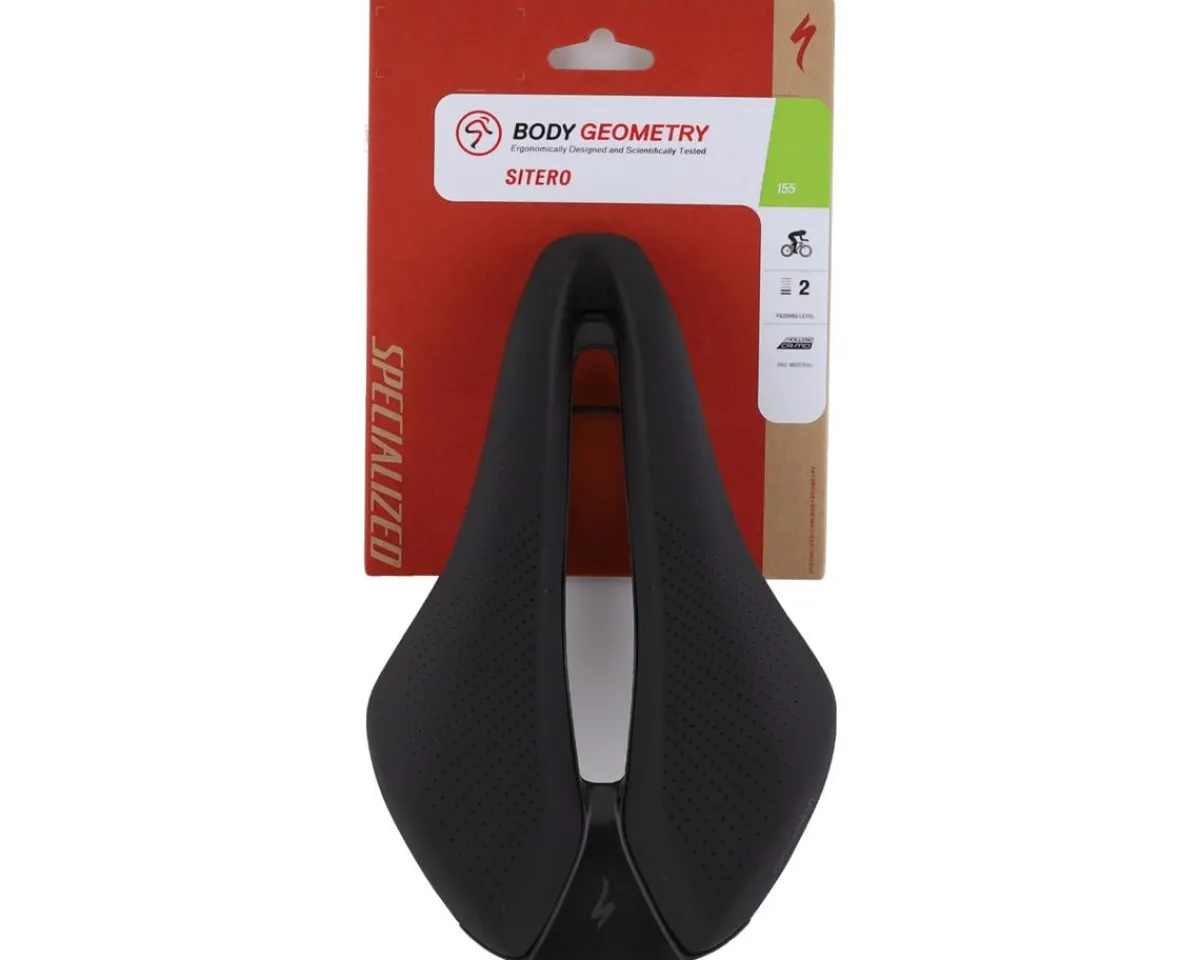Specialized Saddles & Seats|Sitero Saddle (Black) (Chromoly Rails) (155mm)