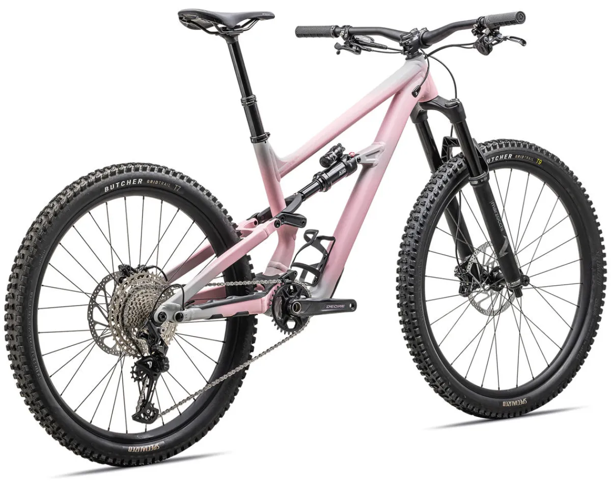 Specialized Mountain Bikes|Specialized Bikes|Status 140 2 (Satin Cool Grey/Desert Rose) (S5) (2025)