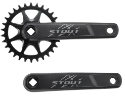 Specialized Cranksets & Parts|Replacement Parts|Stout Crank (Black) (1 x 10 Speed) (Square Taper) (165mm) (30T) (For 2020+ Rockhopper)