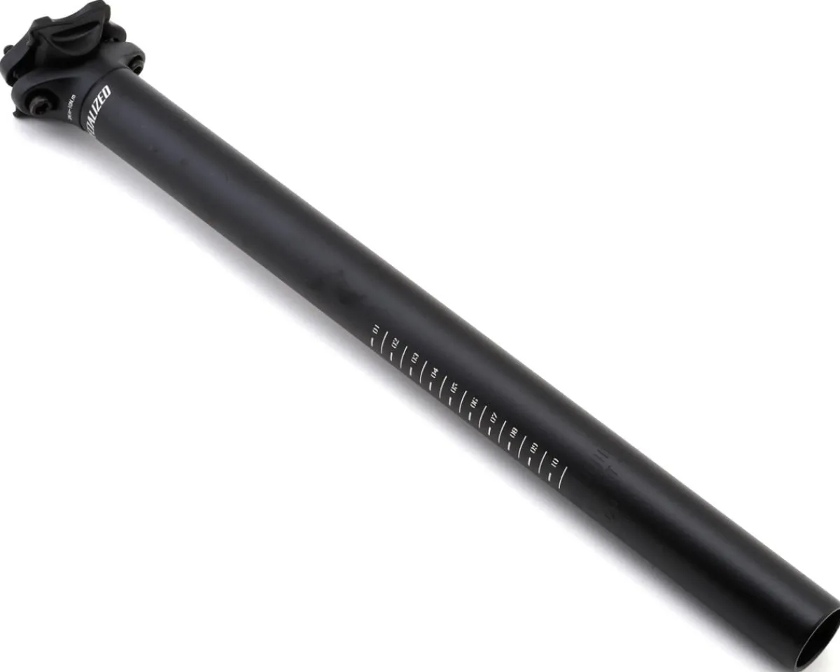 Specialized Seatposts & Clamps|Replacement Parts|STP Alloy 2-Bolt Seatpost (Black) (30.9mm) (400mm) (0mm Offset)