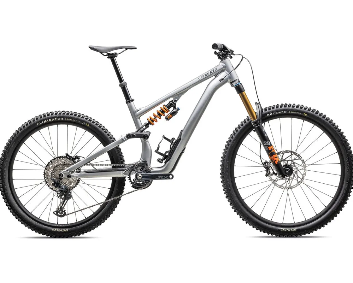 Specialized Mountain Bikes|Specialized Bikes|Stumpjumper 15 Alloy FOX Coil (Brushed Aluminum/Cast Blue) (S2)