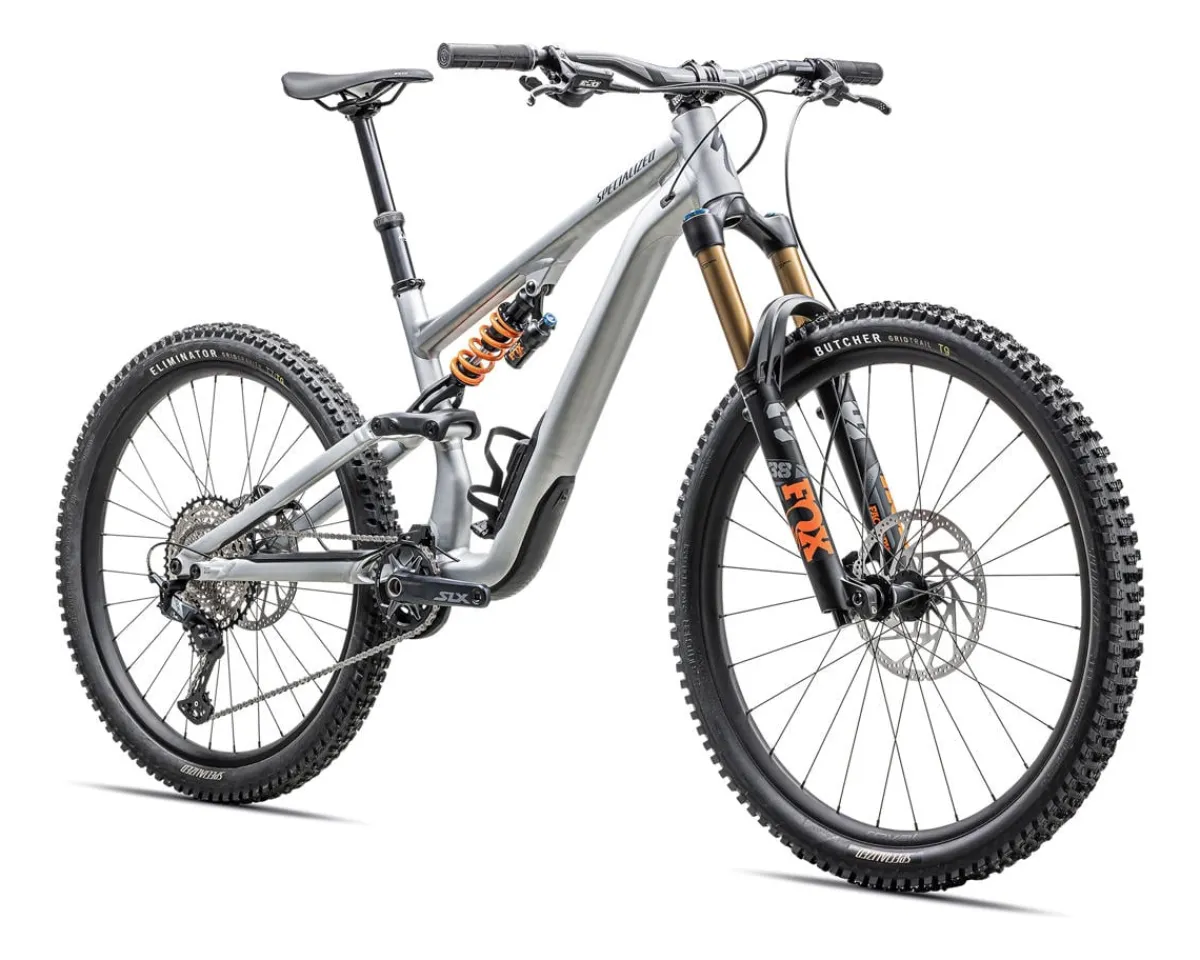 Specialized Mountain Bikes|Specialized Bikes|Stumpjumper 15 Alloy FOX Coil (Brushed Aluminum/Cast Blue) (S2)