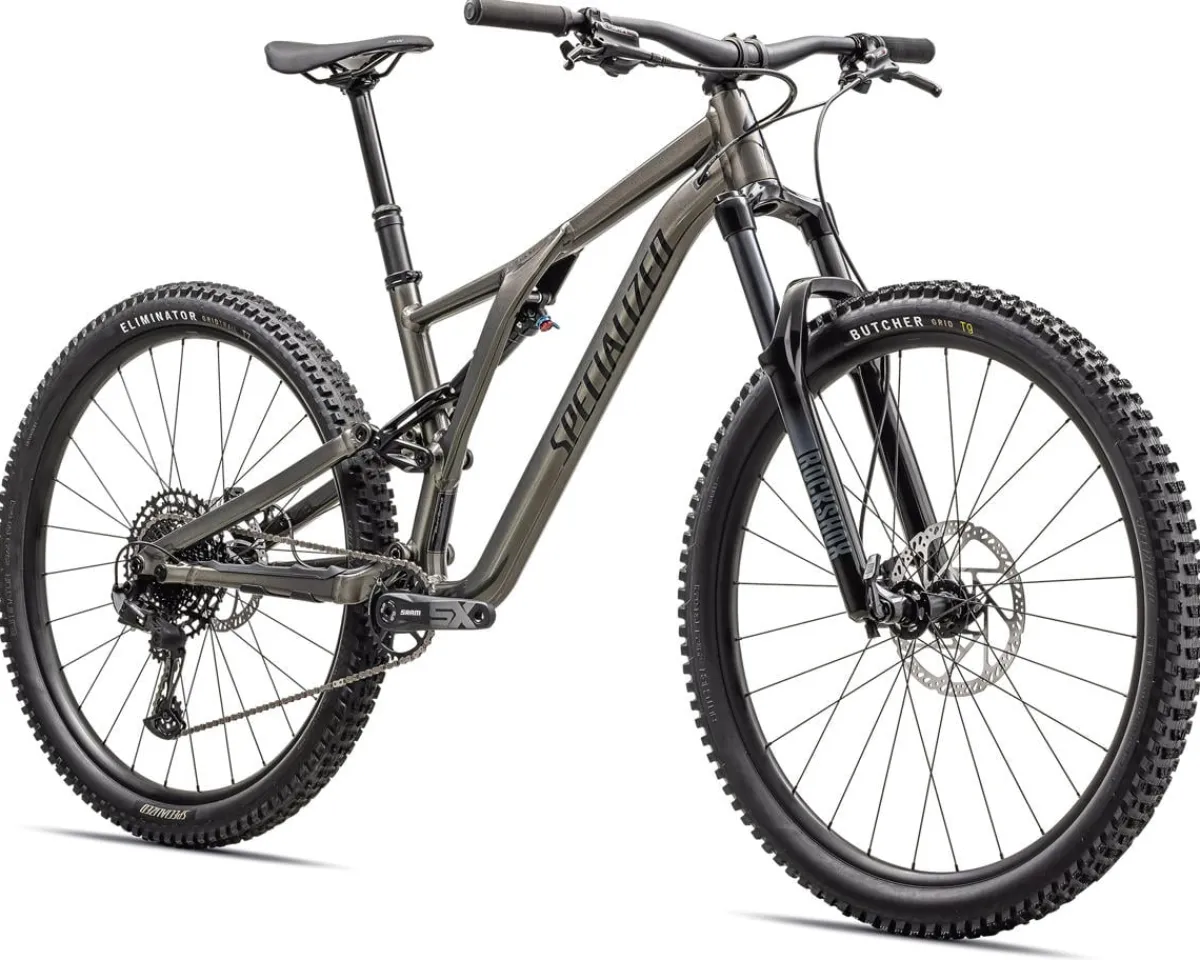 Specialized Mountain Bikes|Specialized Bikes|Stumpjumper Comp Alloy Mountain Bike (Satin Smoke/White) (S6)