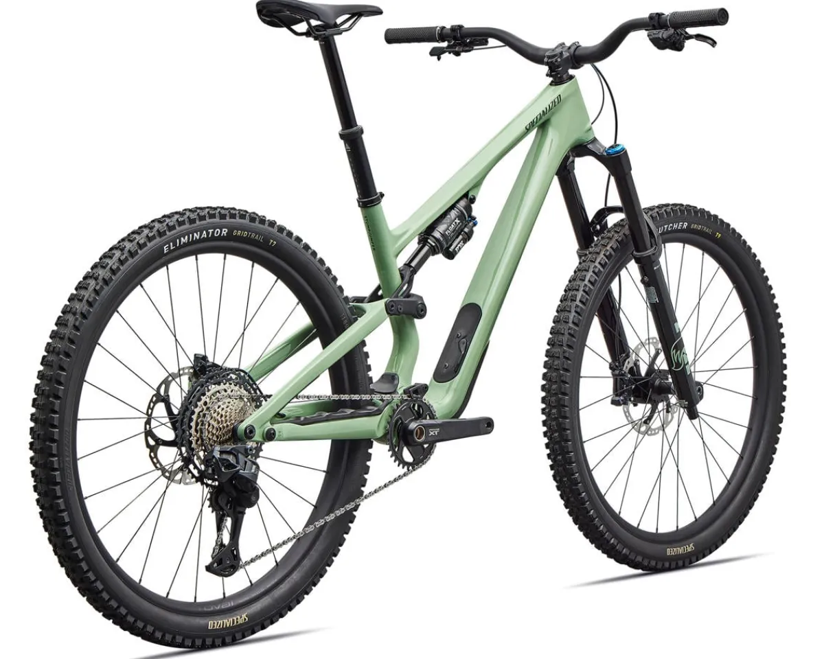 Specialized Mountain Bikes|Specialized Bikes|Stumpjumper 15 EVO Expert (Gloss Pistachio/Dark Moss Green) (S1) (Shimano XT Di2)