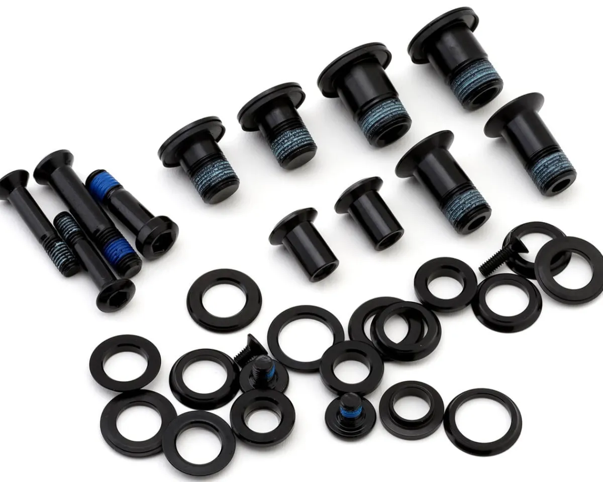 Specialized Suspension|Replacement Parts|Stumpjumper Suspension Bolt Kit (Black) (For 2021+ Alloy Models) (w/Pivot Spacers)