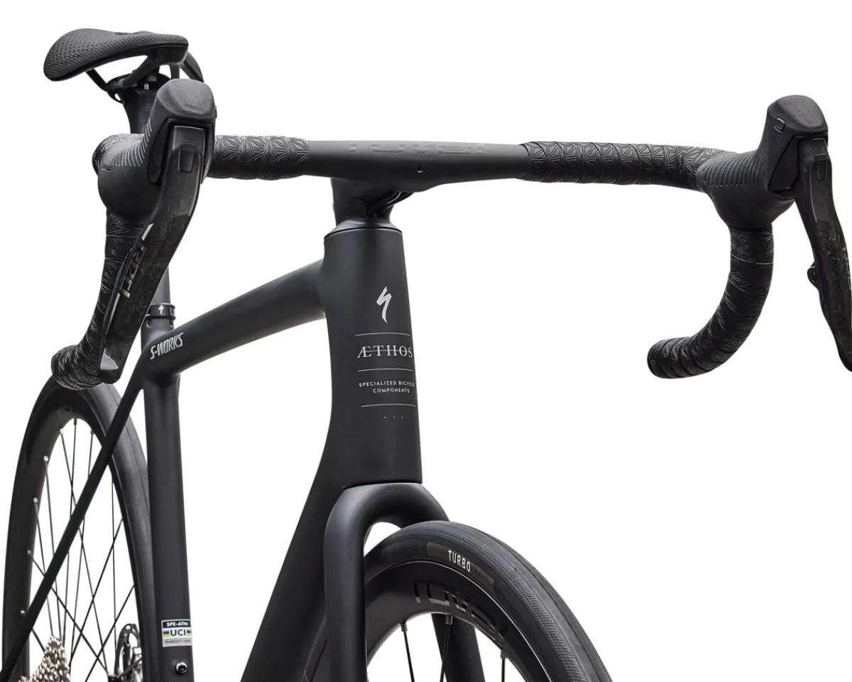 Specialized Road Bikes|Specialized Bikes|S-Works Aethos 2 (Carbon/Gloss Dolomite Metallic) (54cm) (SRAM RED AXS)