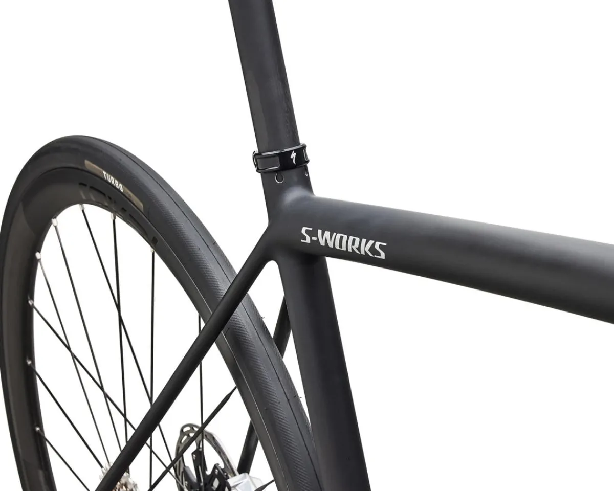 Specialized Road Bikes|Specialized Bikes|S-Works Aethos 2 (Carbon/Gloss Dolomite Metallic) (54cm) (SRAM RED AXS)