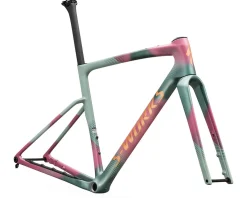 Specialized Gravel Bikes|Specialized Bikes|S-Works Crux 5 Frameset (Agave Grey/Photon Tint) (49cm)