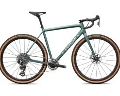 Specialized Road Bikes|Specialized Bikes|S-Works Crux Gravel Bike (Premium Fjord/Dolomite Metallic) (54cm) (SRAM RED XPLR E1 AXS)