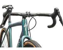 Specialized Road Bikes|Specialized Bikes|S-Works Crux Gravel Bike (Premium Fjord/Dolomite Metallic) (54cm) (SRAM RED XPLR E1 AXS)
