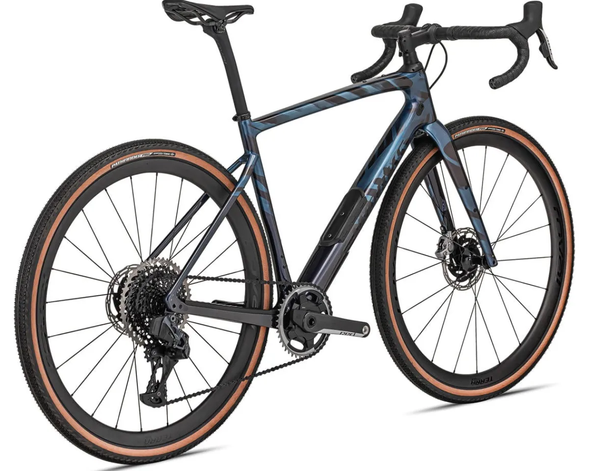 Specialized Gravel Bikes|Specialized Bikes|2022 S-Works Diverge (Light Silver/Dream Silver/Dusty Blue/Wild) (52) (SRAM RED eTAP AXS/XX1 Eagle AXS)