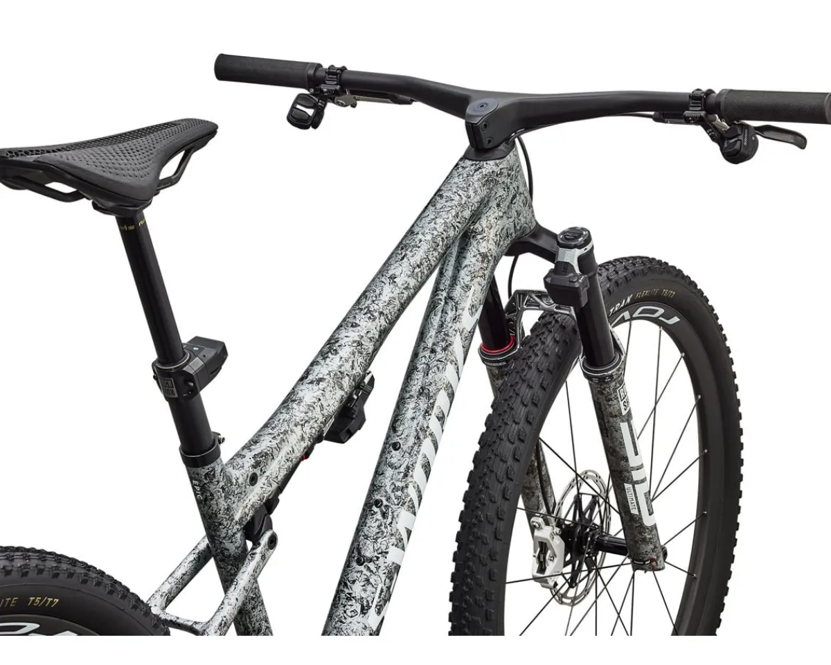 Specialized Mountain Bikes|Specialized Bikes|S-Works Epic 9 (Metallic Obsidian/Multi Color Dry Impasto/White) (S)