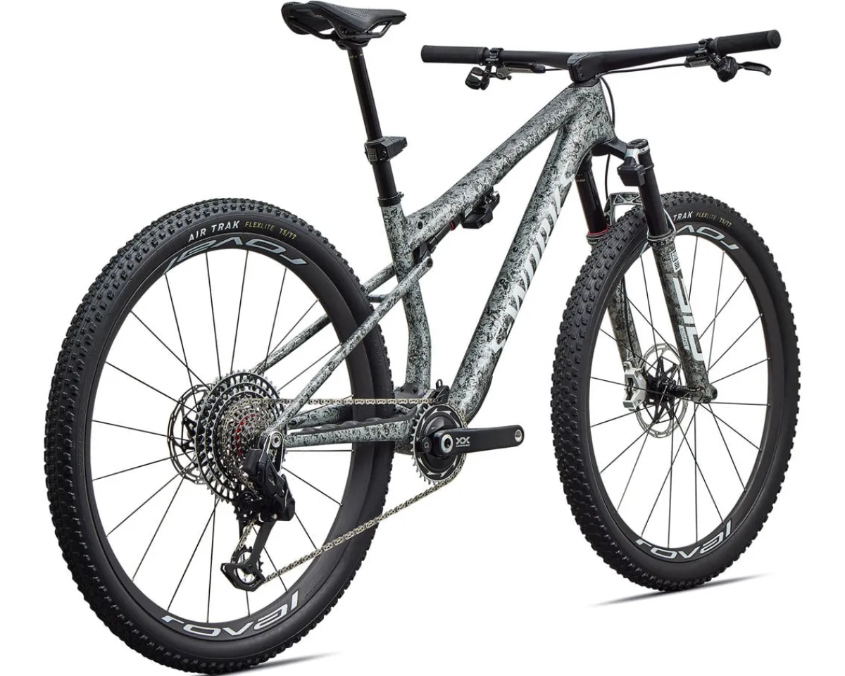 Specialized Mountain Bikes|Specialized Bikes|S-Works Epic 9 (Metallic Obsidian/Multi Color Dry Impasto/White) (S)