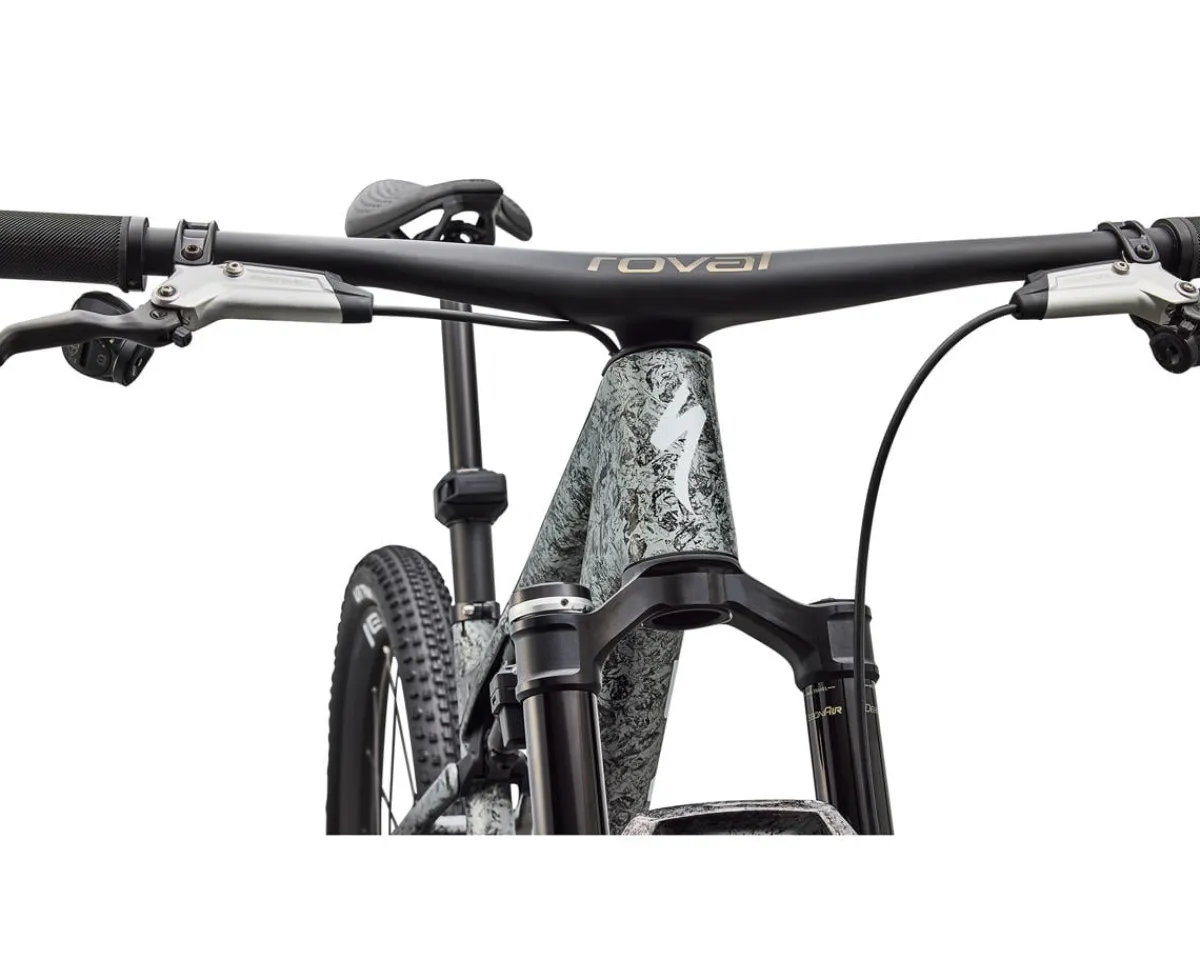 Specialized Mountain Bikes|Specialized Bikes|S-Works Epic 9 (Metallic Obsidian/Multi Color Dry Impasto/White) (S)