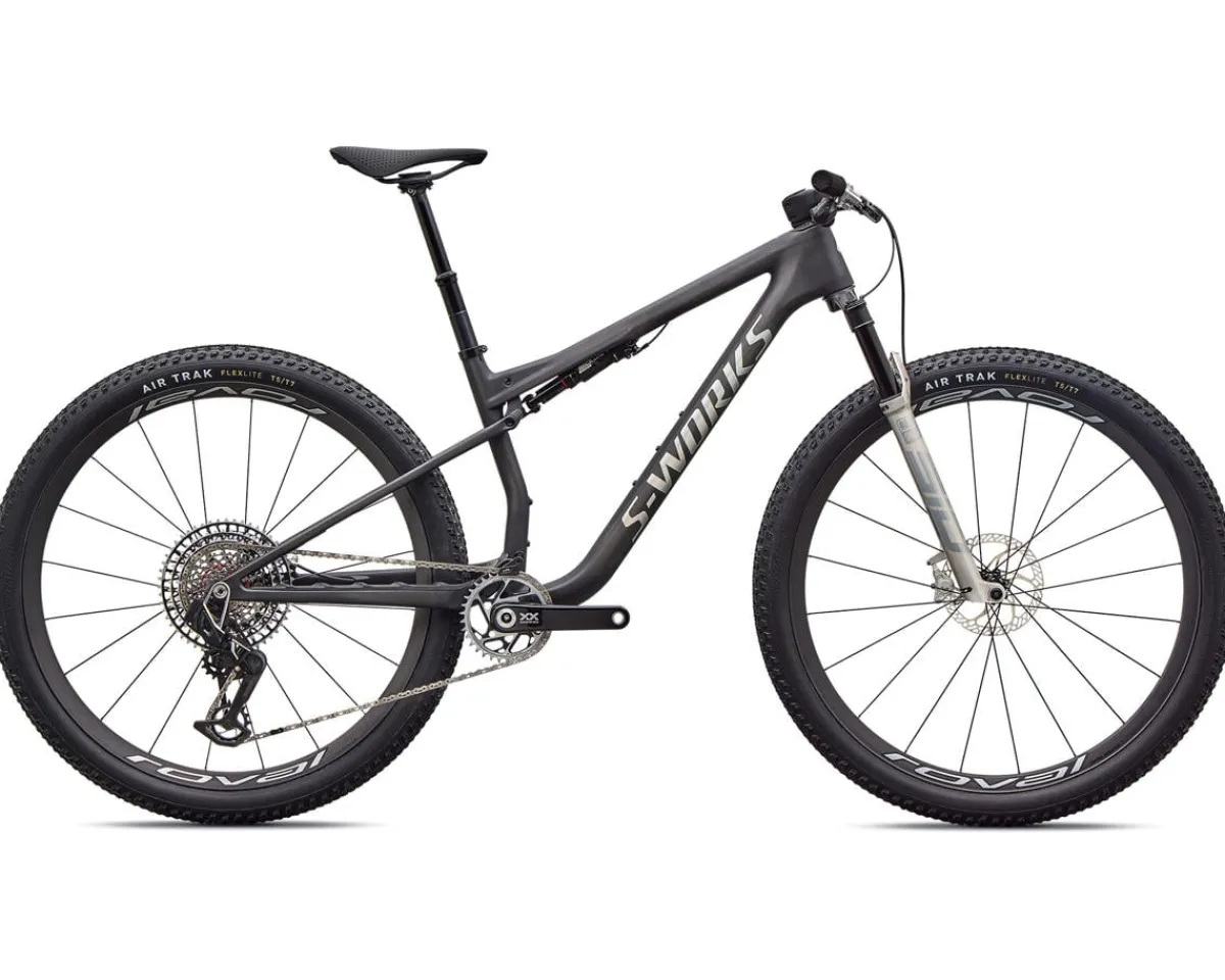 Specialized Mountain Bikes|Specialized Bikes|S-Works Epic 9 Ultralight LTD (Satin Carbon/Silver Foil) (S)