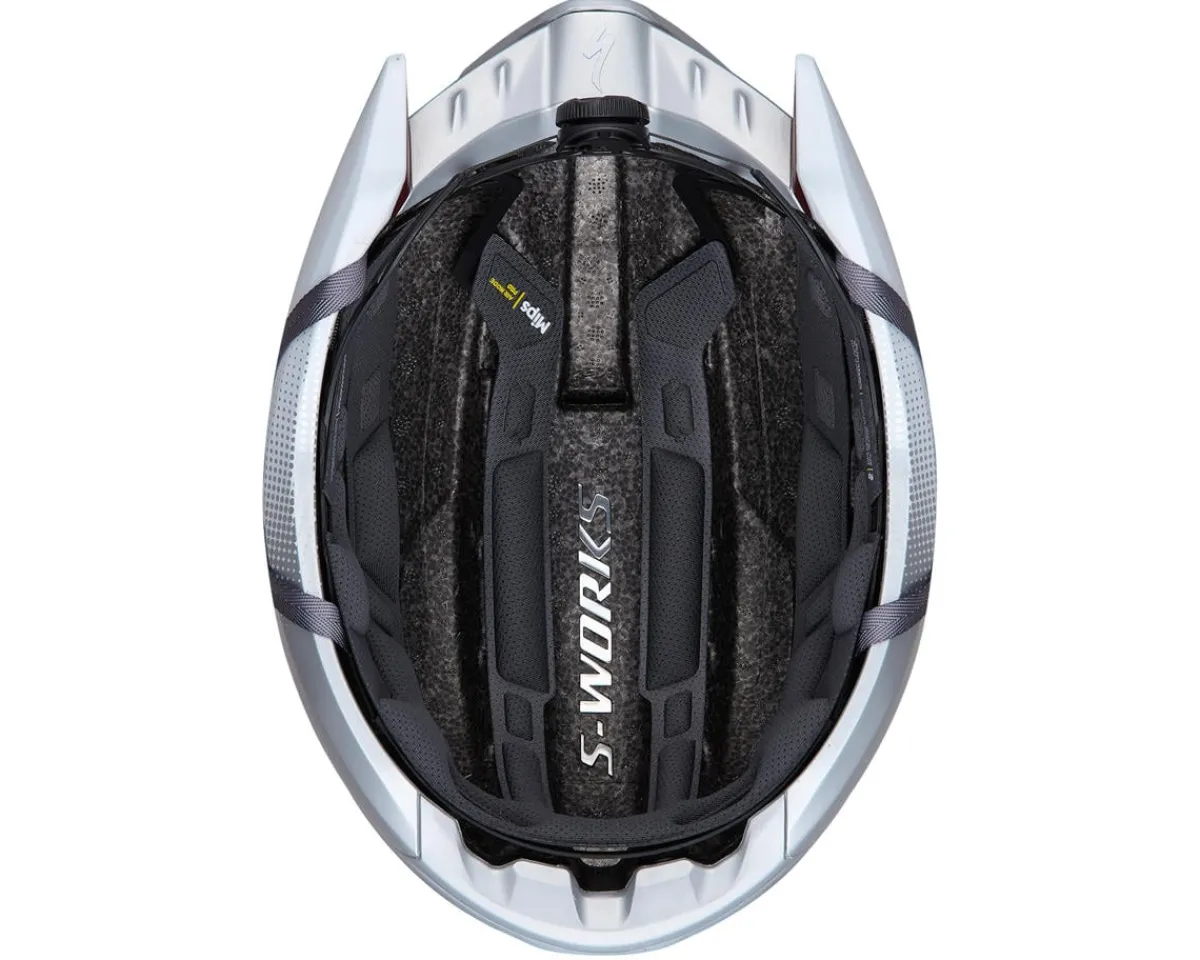 Specialized Helmets|Helmets|S-Works Evade 4 Road Helmet (Silver/White) (S)