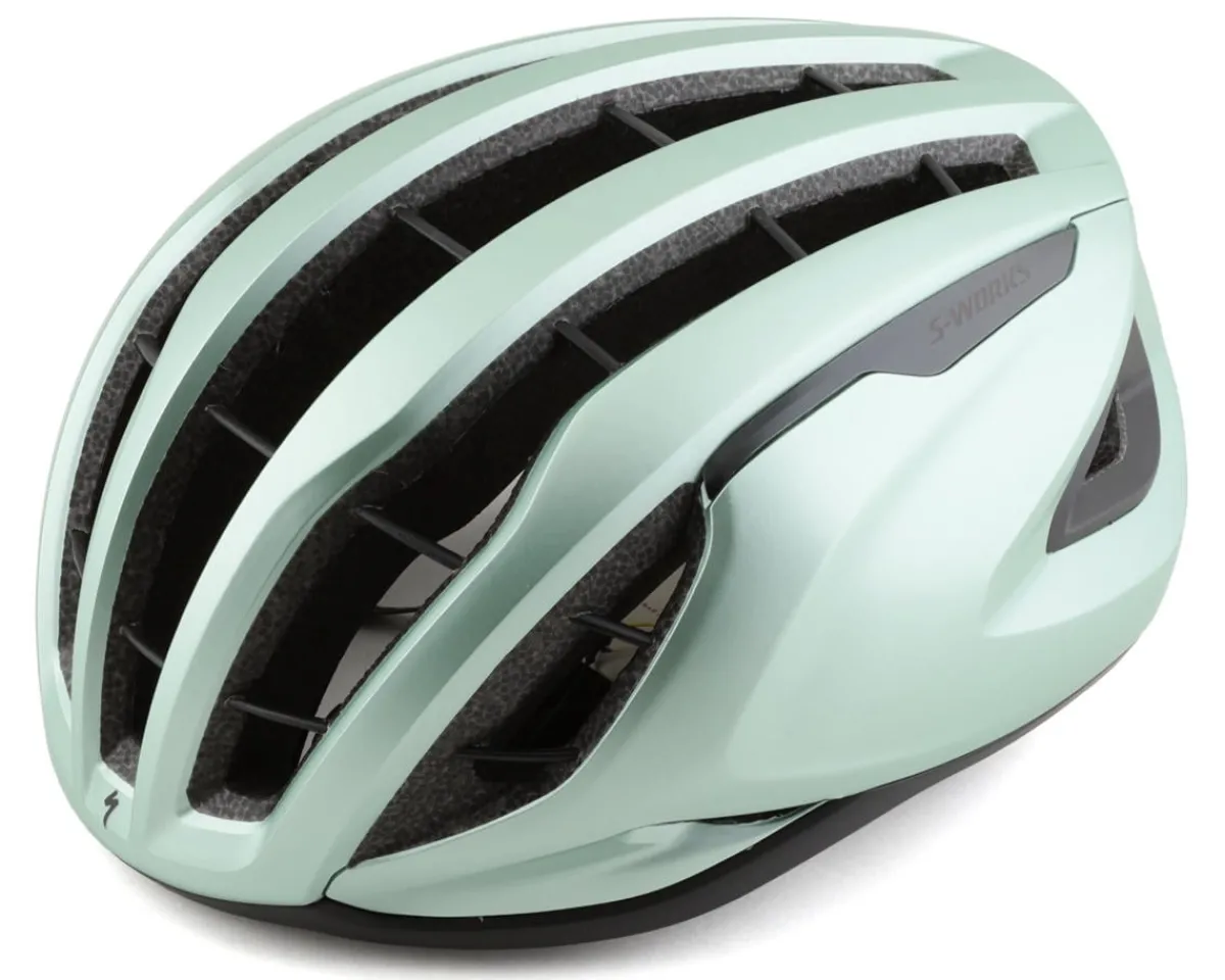 Specialized Helmets|Helmets|S-Works Prevail 3 Road Helmet (Metallic White Sage) (S)