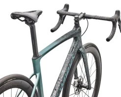 Specialized Road Bikes|Specialized Bikes|S-Works Roubaix SL8 (Carbon/Fjord Metallic Dust Dry Impasto Fade) (56cm) (SRAM Red AXS)