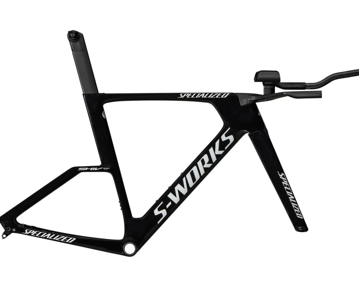 Specialized Frames|Specialized Bikes|S-Works Shiv TT Disc Module (Tarmac Black/Metallic White Silver) (XS)