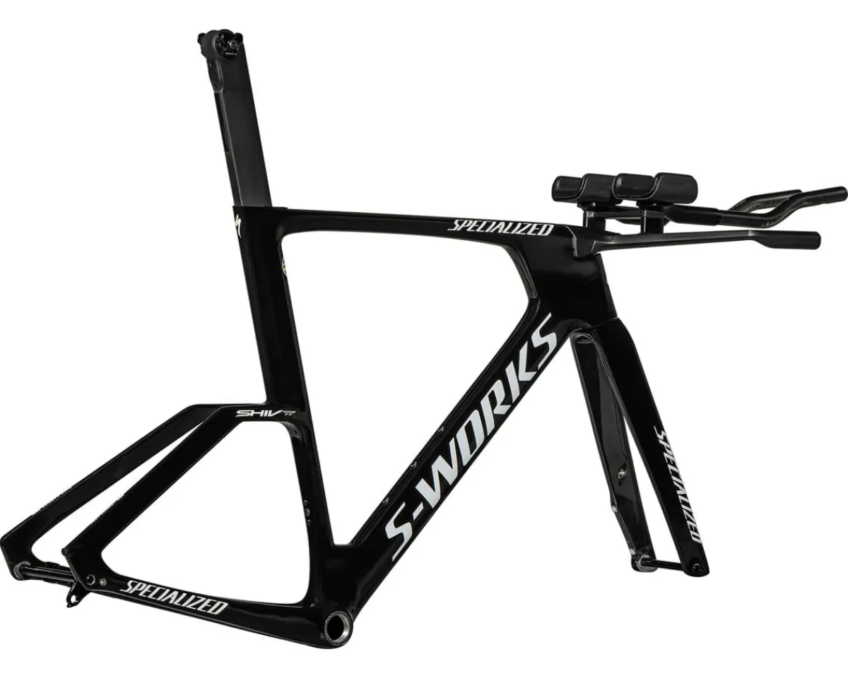 Specialized Frames|Specialized Bikes|S-Works Shiv TT Disc Module (Tarmac Black/Metallic White Silver) (XS)