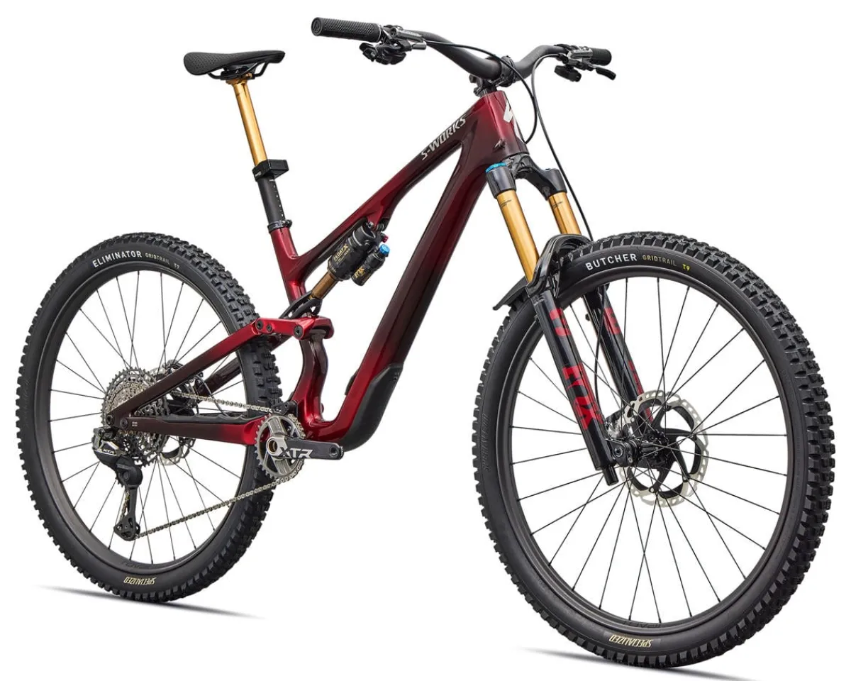Specialized Mountain Bikes|Specialized Bikes|S-Works Stumpjumper 15 EVO (Solidity/Bordeaux/Brushed Chrome) (S1) (Shimano XTR Di2)