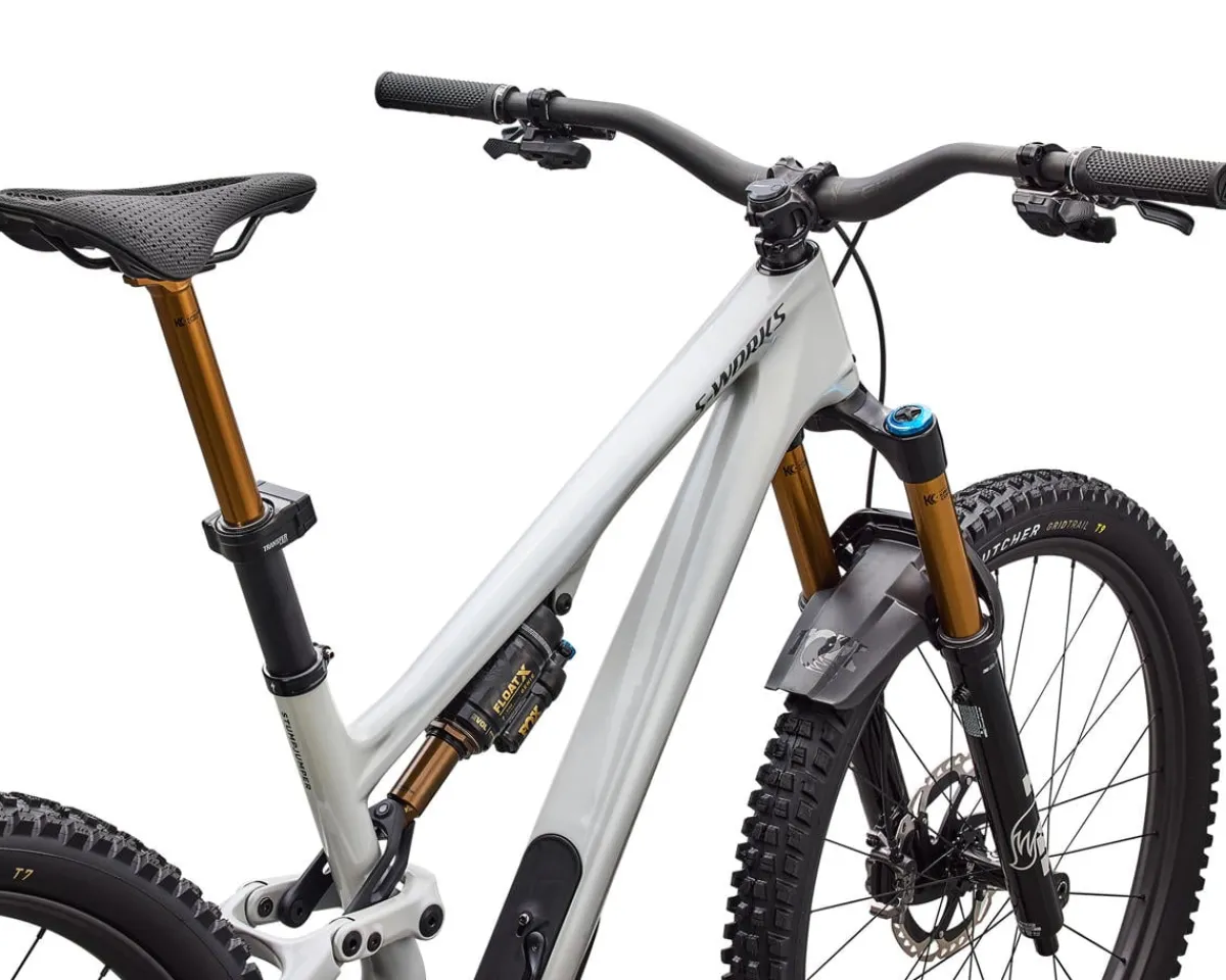Specialized Mountain Bikes|Specialized Bikes|S-Works Stumpjumper 15 EVO (Dolomite Metallic/Smoked Liquid Metal) (S1) (Shimano XTR Di2)