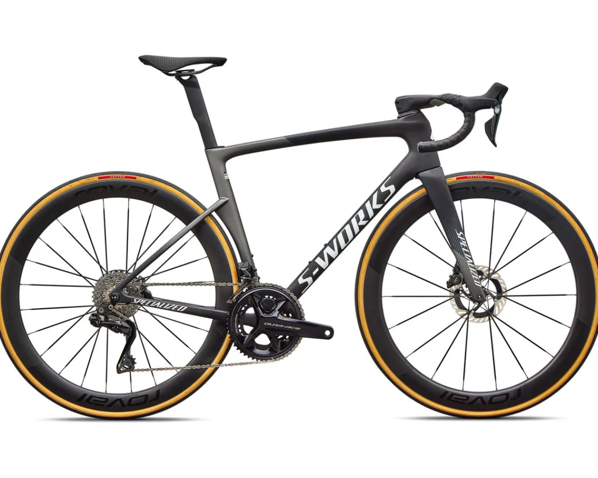 Specialized Road Bikes|Specialized Bikes|S-Works Tarmac SL9 (Gloss Carbon/Gloss White) (54cm) (FACT 12r Carbon) (Shimano Dura-Ace Di2)