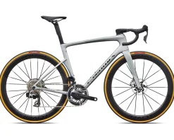 Specialized Road Bikes|Specialized Bikes|S-Works Tarmac SL9 (Satin Silver Dust/Gloss Chrome) (54cm) (FACT 12r Carbon) (SRAM RED AXS)
