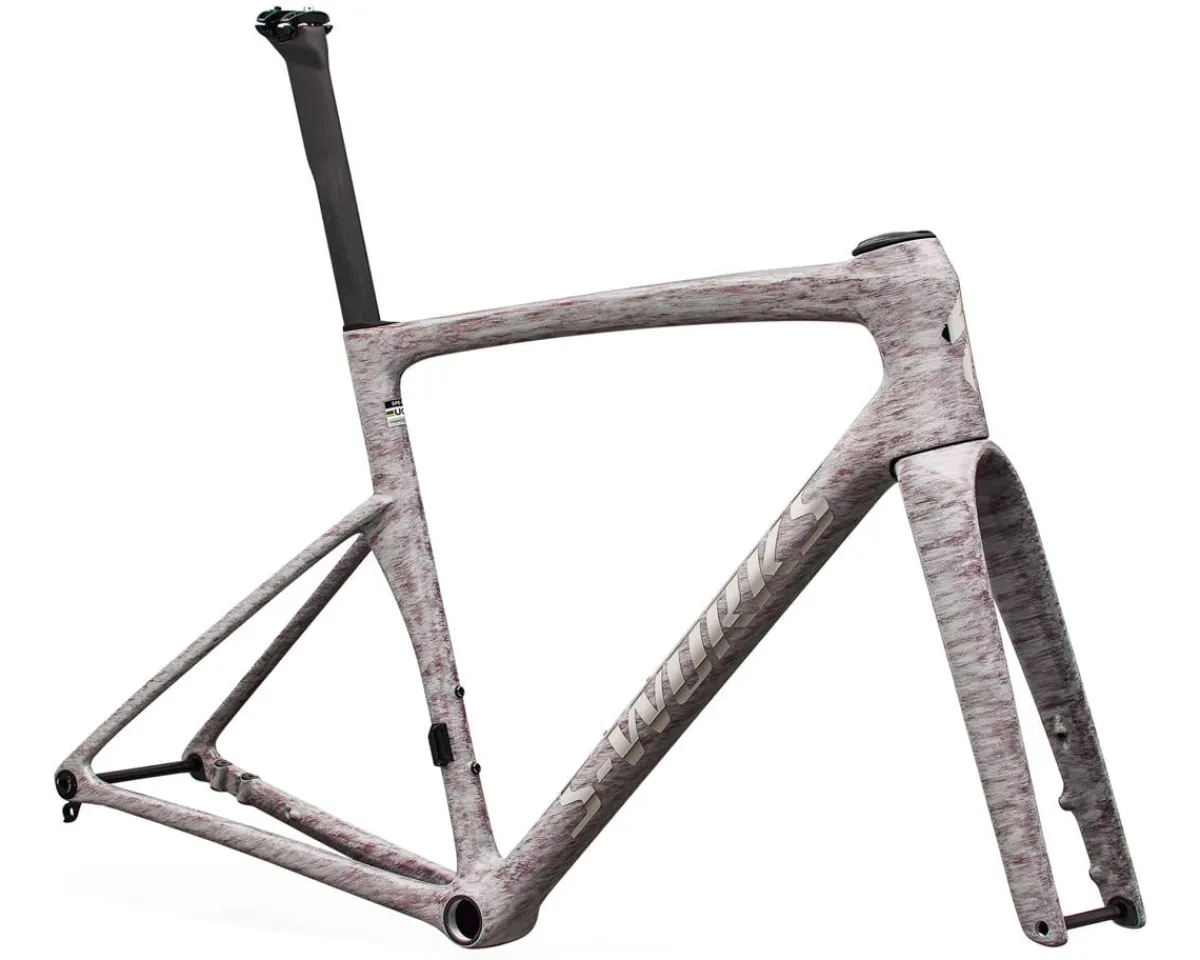 Specialized Frames|Road Bikes|S-Works Tarmac SL9 Frameset (Gloss Dolomite Metallic/Chrome) (44cm)