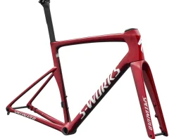 Specialized Frames|Road Bikes|S-Works Tarmac SL9 Frameset (Vivid Red/Black/White Silver Metallic) (54cm)
