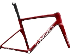 Specialized Frames|Road Bikes|S-Works Tarmac SL9 Frameset (Vivid Red/Black/White Silver Metallic) (54cm)