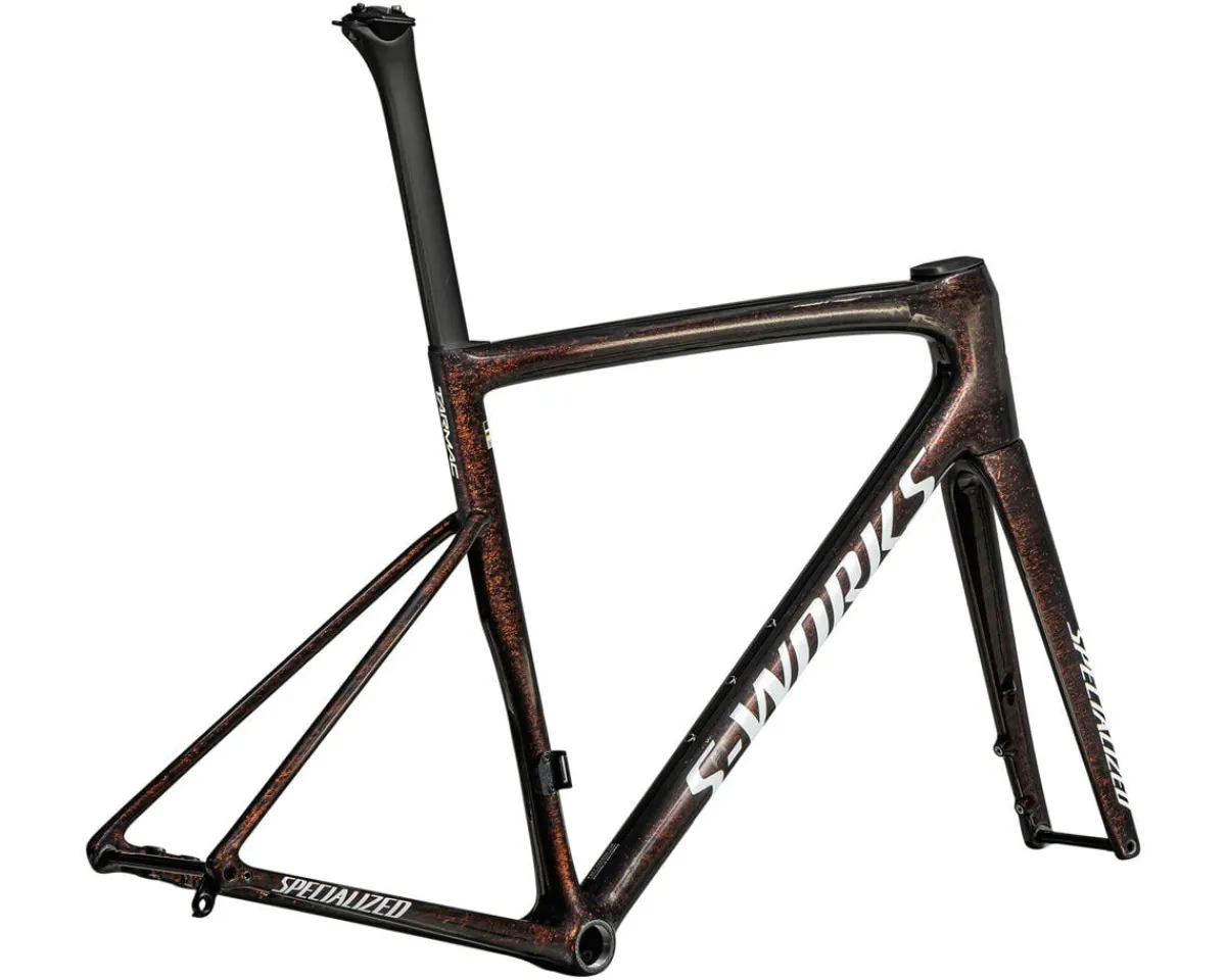 Specialized Frames|Road Bikes|S-Works Tarmac SL8 Frameset (Carbon/Red to Gold Speckle/Silver) (52cm)