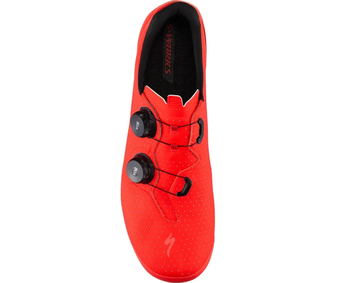 Specialized Shoes|Women'S|S-Works Torch Road Shoes (Fiery Red/Black) (Standard Width) (36)