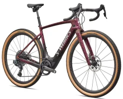 Specialized Gravel Bikes|E-Bikes|S-Works Turbo Creo 2 Carbon E-Bike (Gloss Bordeaux Metallic) (49cm)