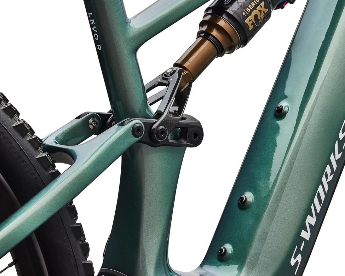 Specialized E-Bikes|Specialized Bikes|S-Works Turbo Levo R (Gloss Premium Fjord Metallic/White) (S3)