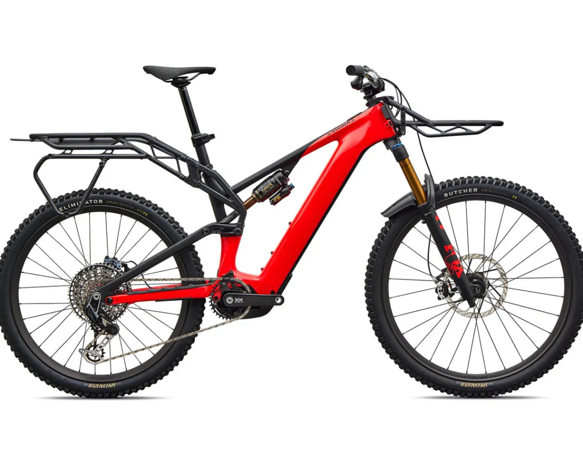 Specialized Mountain Bikes|E-Bikes|S-Works Turbo Levo 4 X Carbon E-Bike (Fiery Red/Black) (S2)