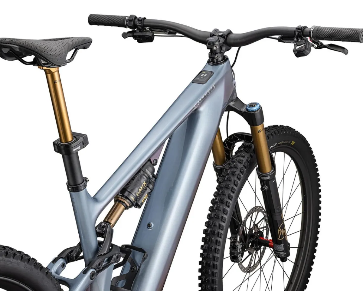 Specialized Mountain Bikes|E-Bikes|S-Works Turbo Levo 4 Carbon E-Bike (Glacial/Red Pearl/Black Pearl) (S2)