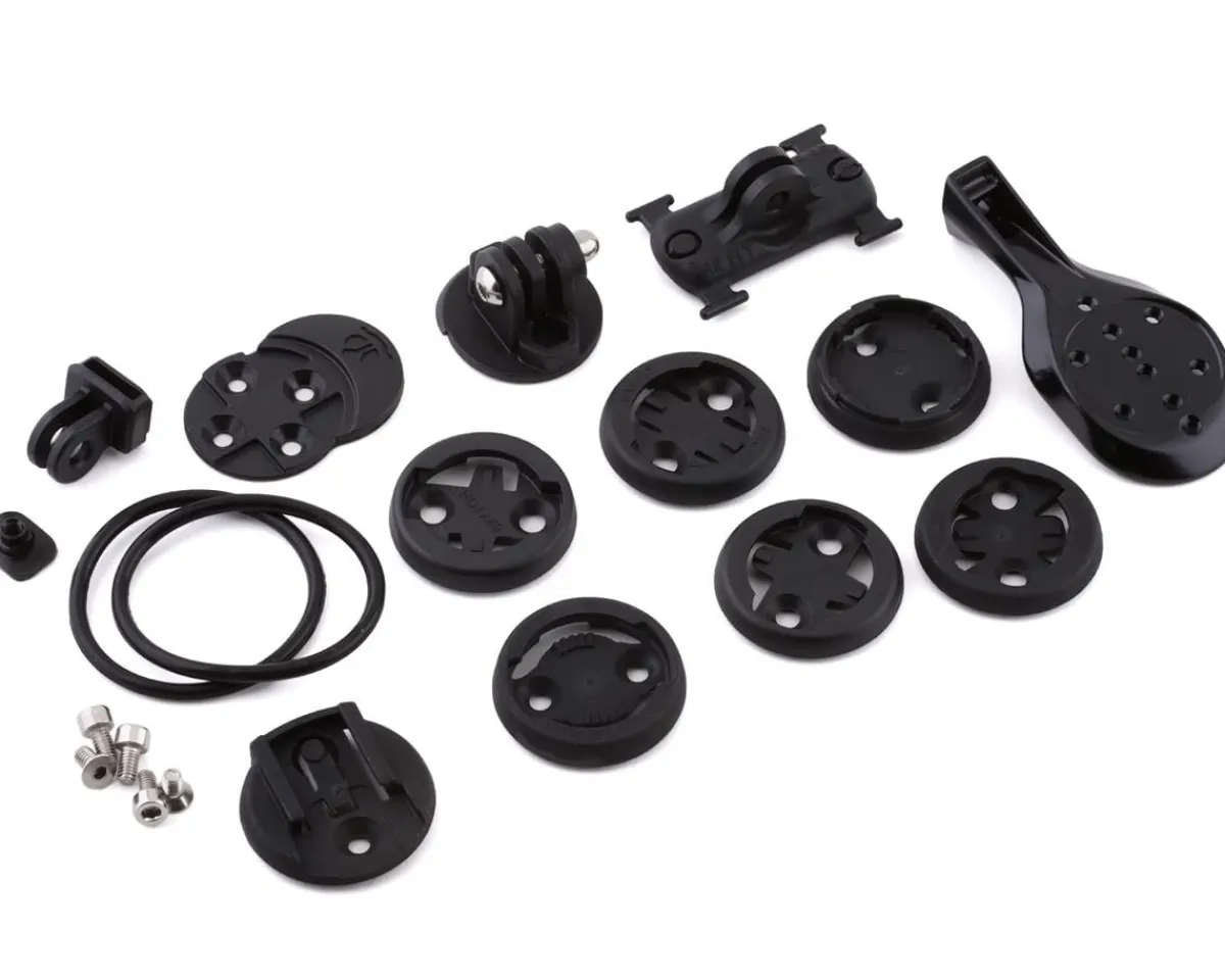 Specialized Bike Computers|Mounts & Handlebar Accessories|Tarmac/Diverge Stem Bike Computer Mount Kit (Black) (Garmin/Wahoo/GoPro)